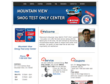 Tablet Screenshot of mountainviewsmogcheck.com